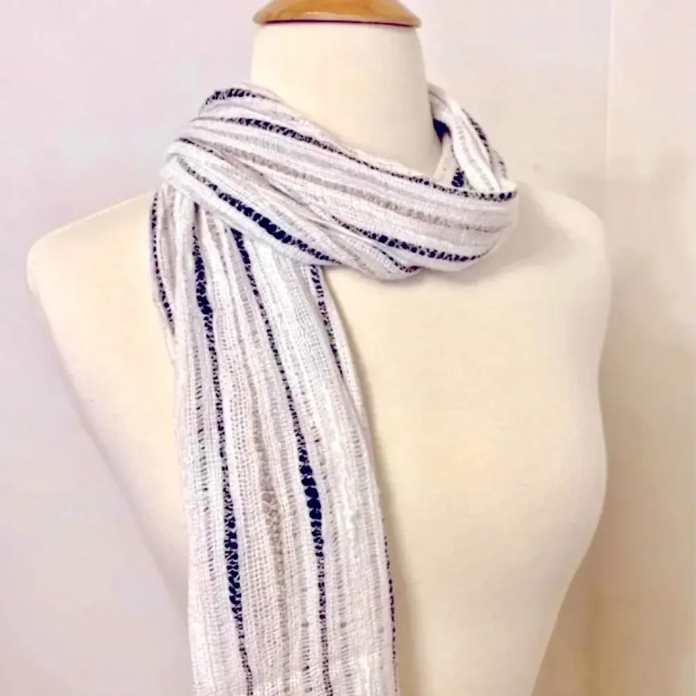 Sparkly Striped Scarf